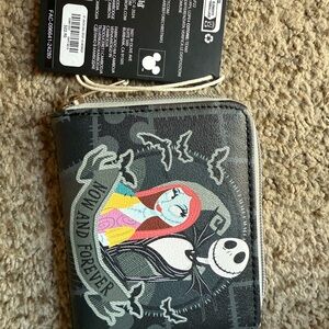 Disney Loungefly Colorful Patchwork Soft Tag Wallet
